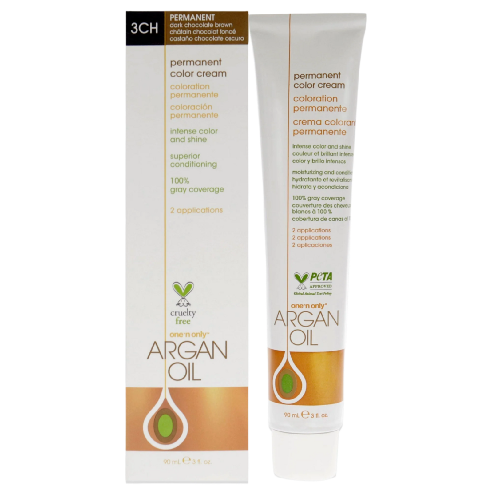 Argan Oil Permanent Hair Color Cream