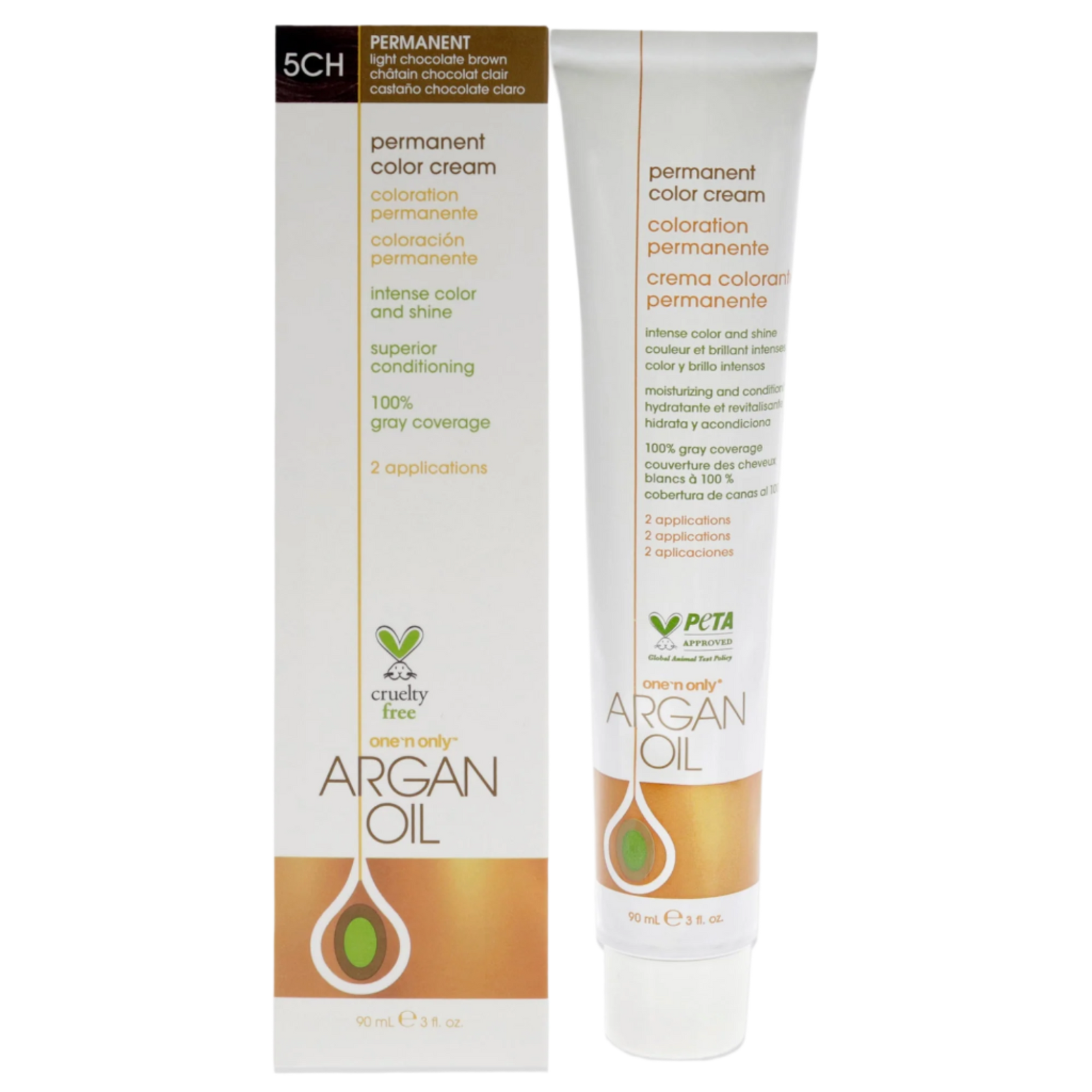 Argan Oil Permanent Hair Color Cream