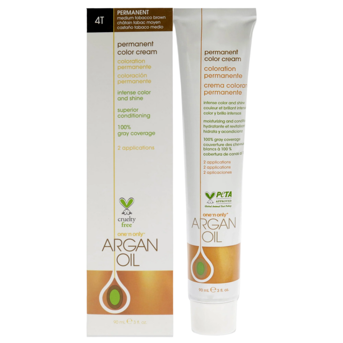 Argan Oil Permanent Hair Color Cream