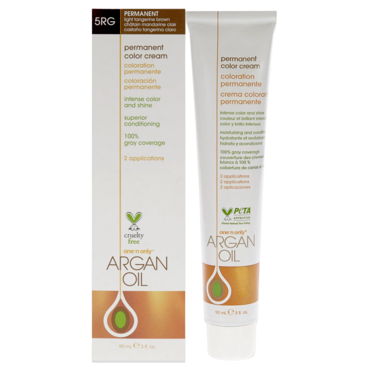 Argan Oil Permanent Hair Color Cream