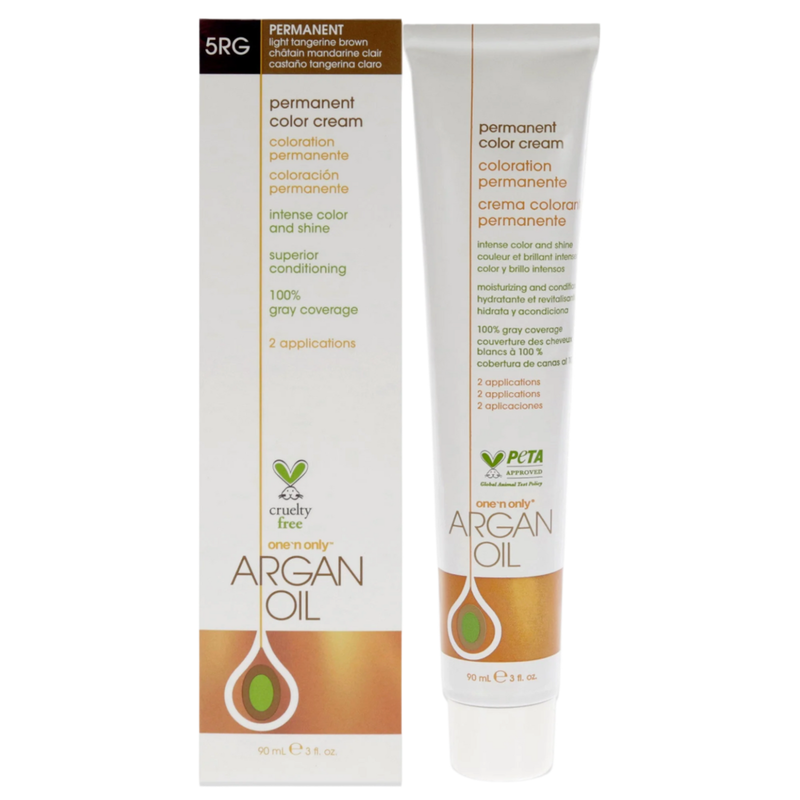 Argan Oil Permanent Hair Color Cream