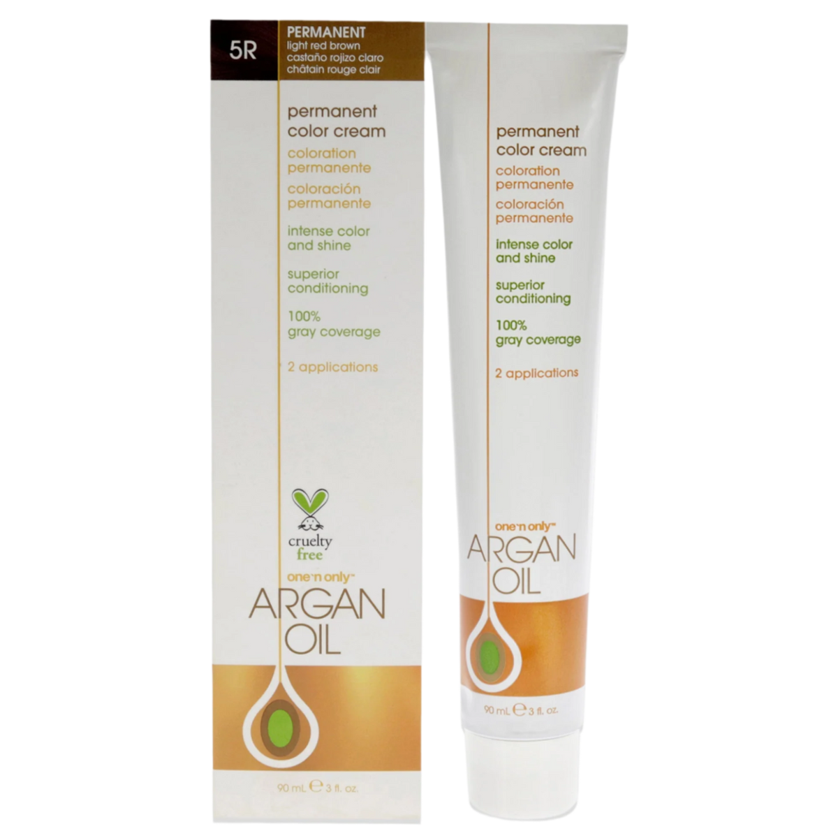 Argan Oil Permanent Hair Color Cream