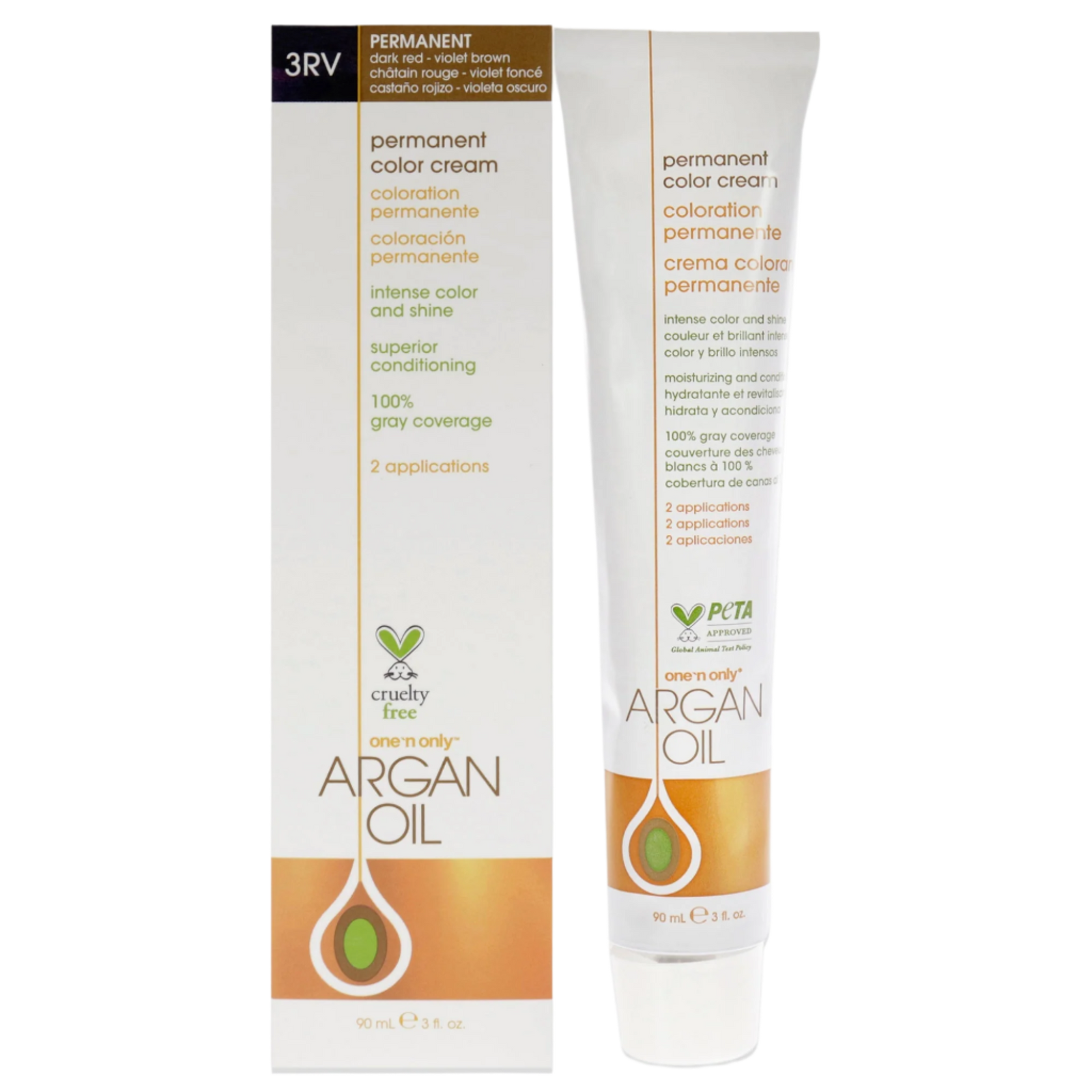 Argan Oil Permanent Hair Color Cream