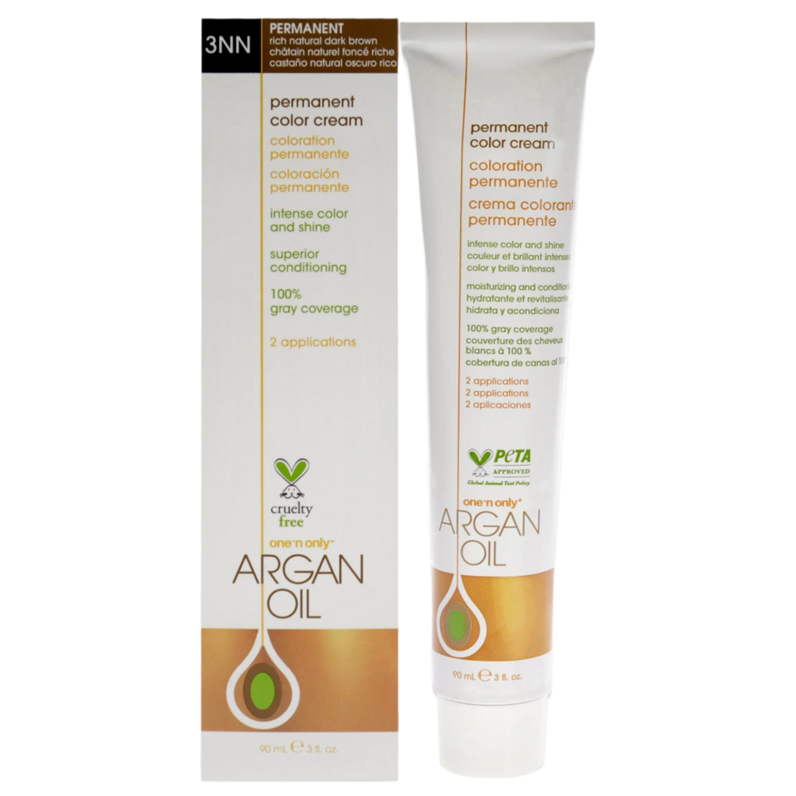 Argan Oil Permanent Hair Color Cream