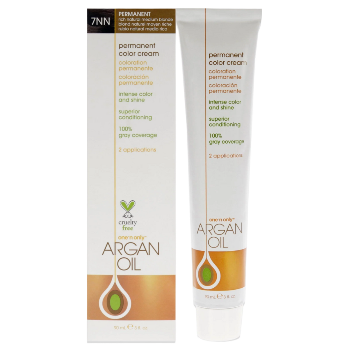 Argan Oil Permanent Hair Color Cream