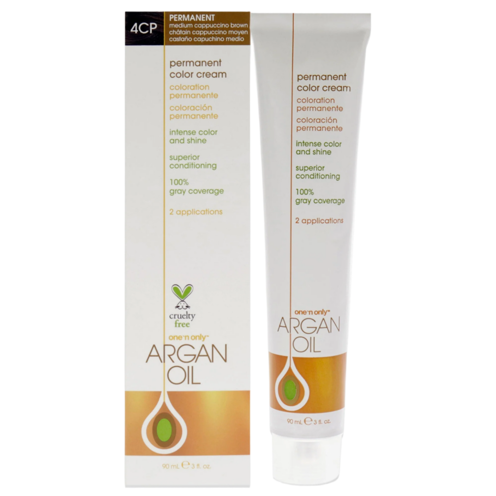 Argan Oil Permanent Hair Color Cream