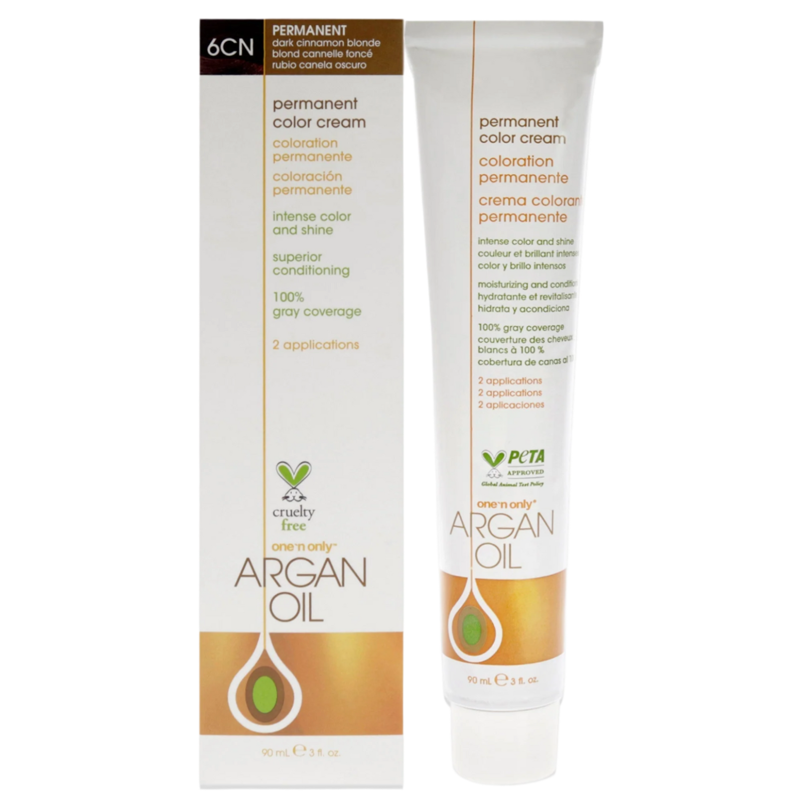 Argan Oil Permanent Hair Color Cream