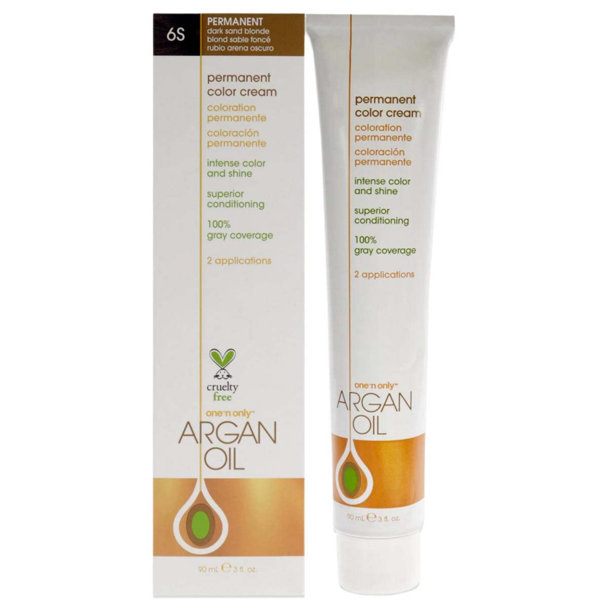 Argan Oil Permanent Hair Color Cream
