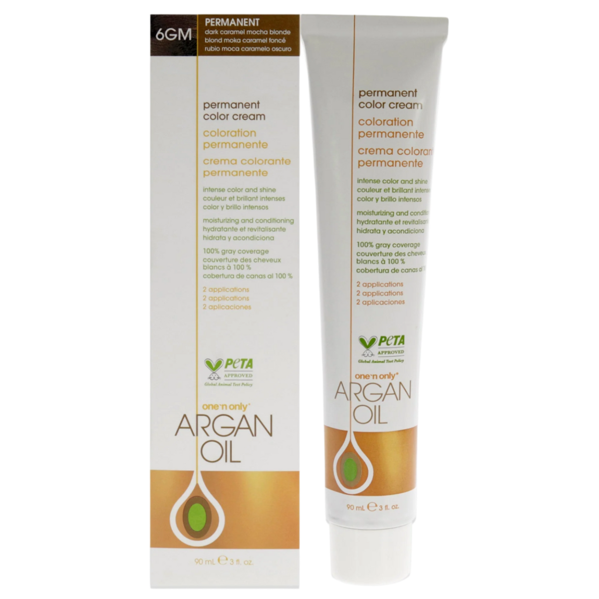 Argan Oil Permanent Hair Color Cream