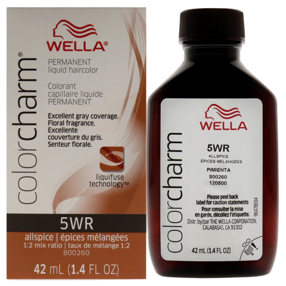 Color Charm Permanent Liquid Haircolor