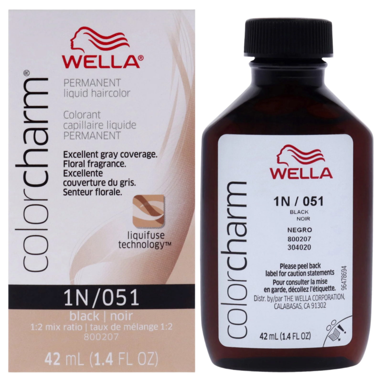 Color Charm Permanent Liquid Haircolor