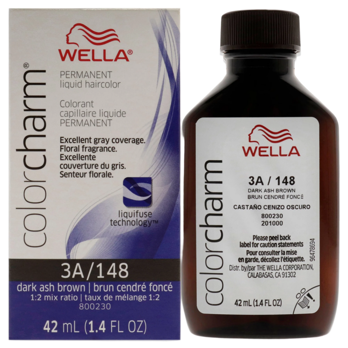 Color Charm Permanent Liquid Haircolor