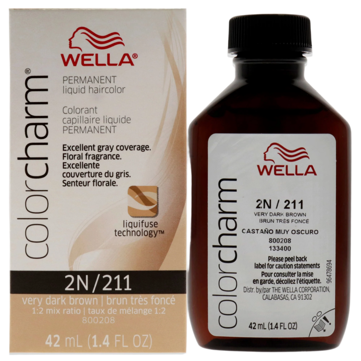 Color Charm Permanent Liquid Haircolor