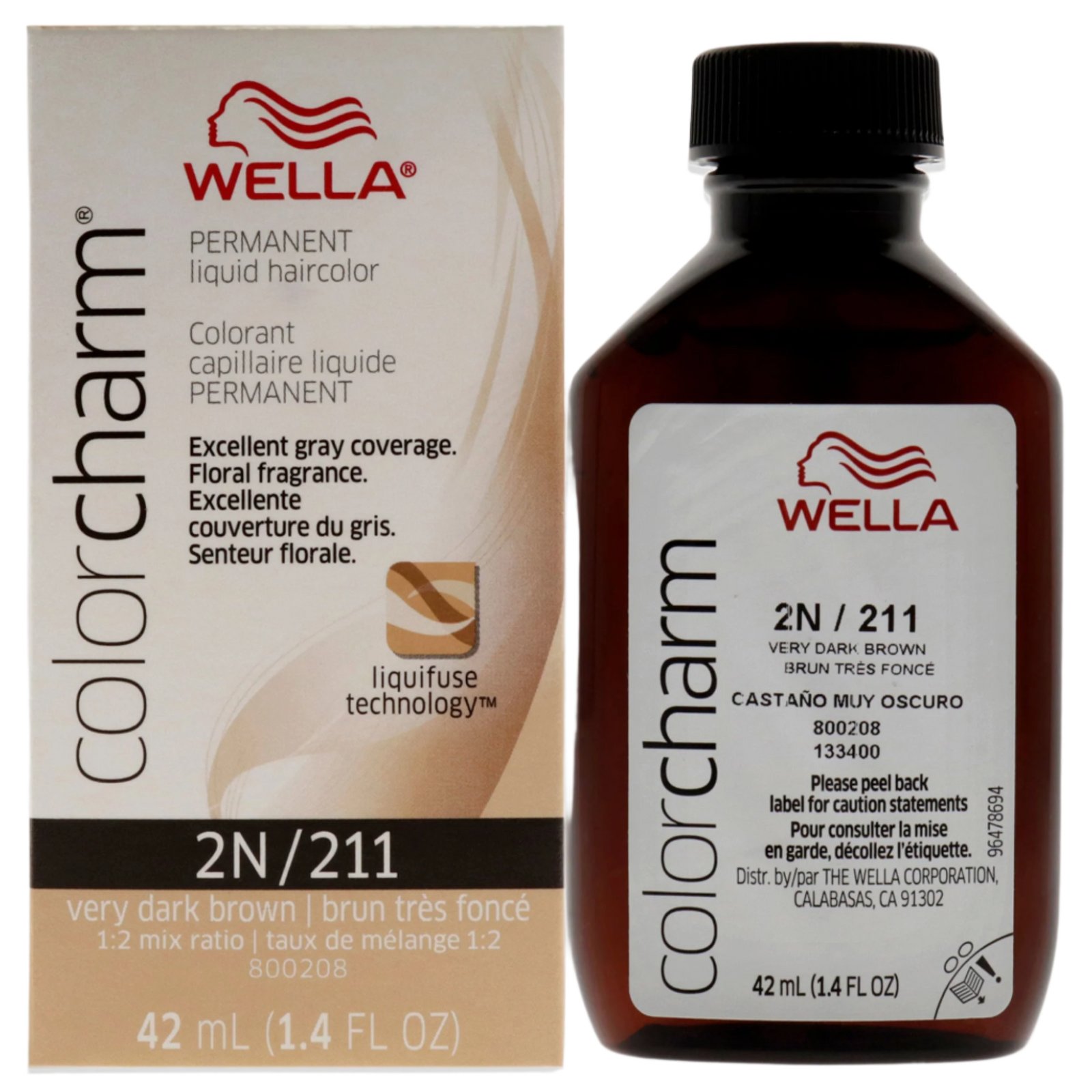 Color Charm Permanent Liquid Haircolor