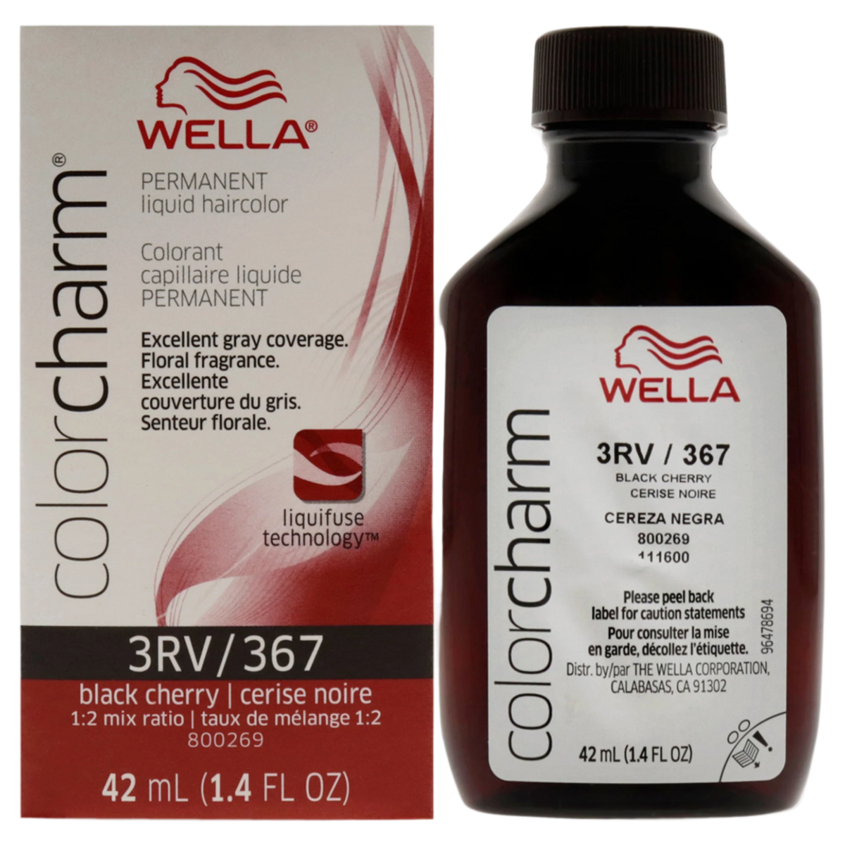 Color Charm Permanent Liquid Haircolor