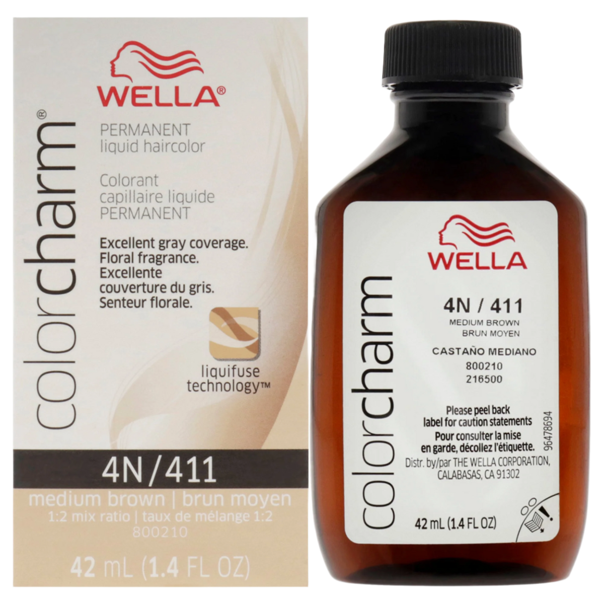 Color Charm Permanent Liquid Haircolor