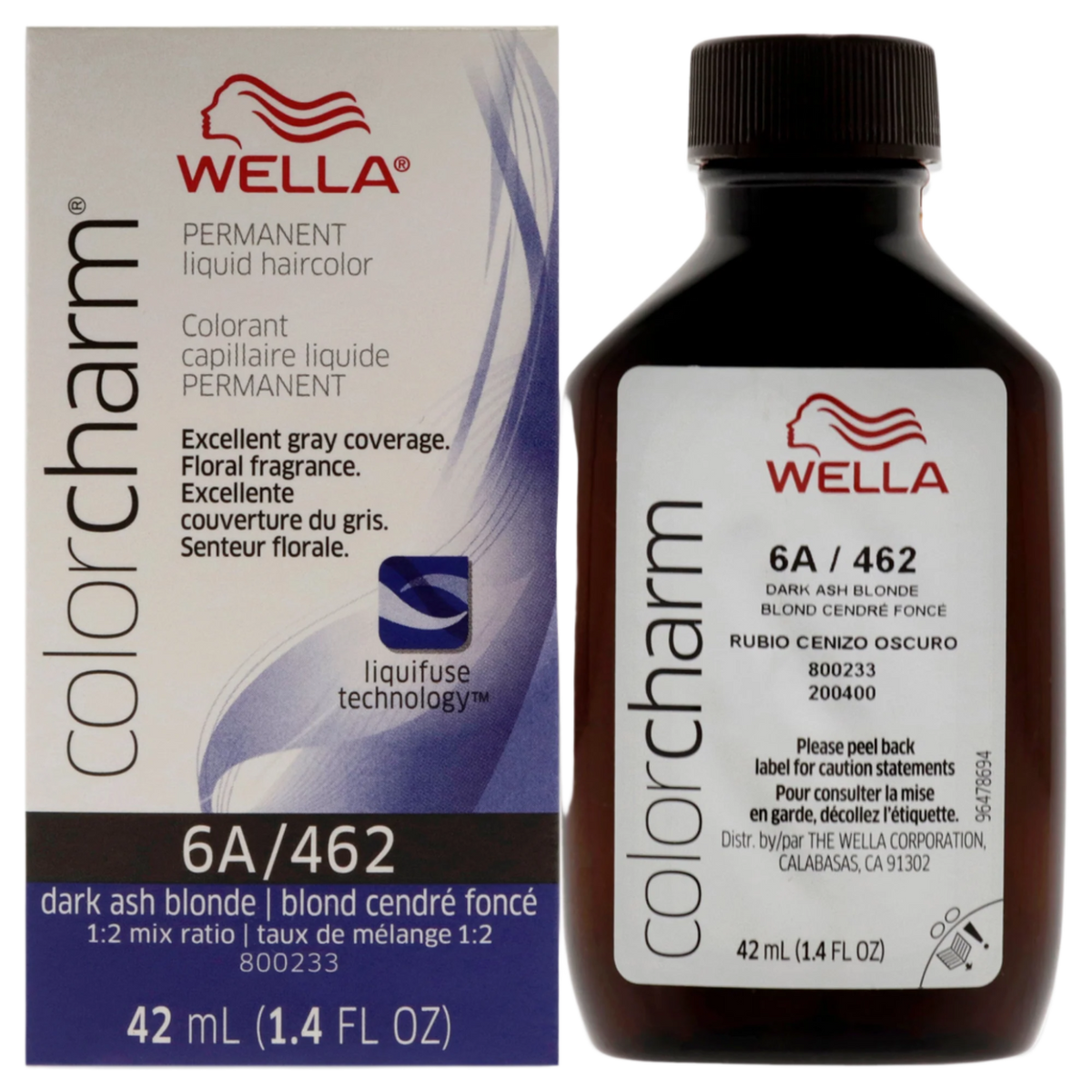 Color Charm Permanent Liquid Haircolor