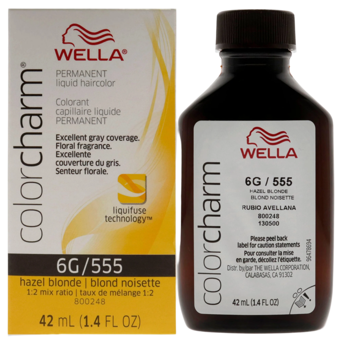 Color Charm Permanent Liquid Haircolor