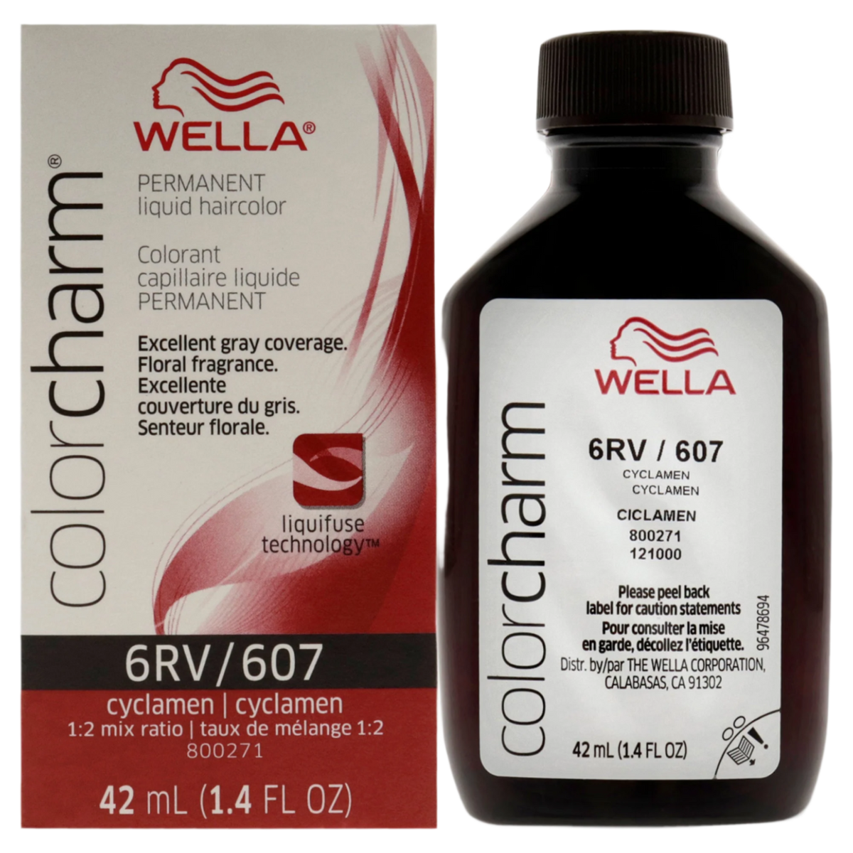 Color Charm Permanent Liquid Haircolor