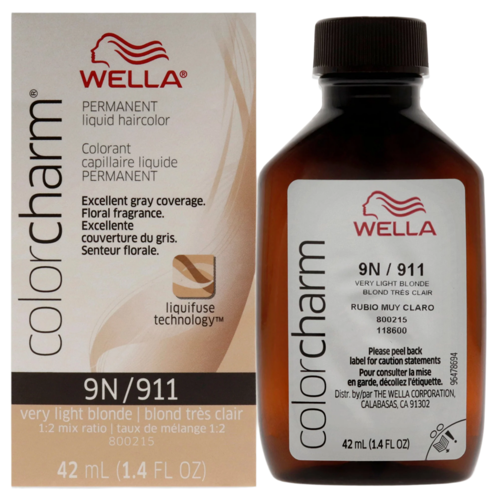 Color Charm Permanent Liquid Haircolor
