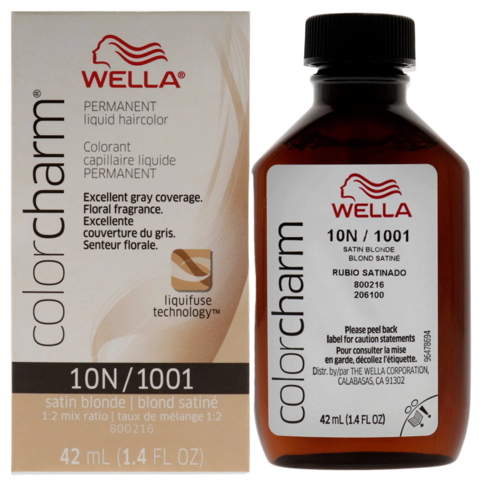 Color Charm Permanent Liquid Haircolor