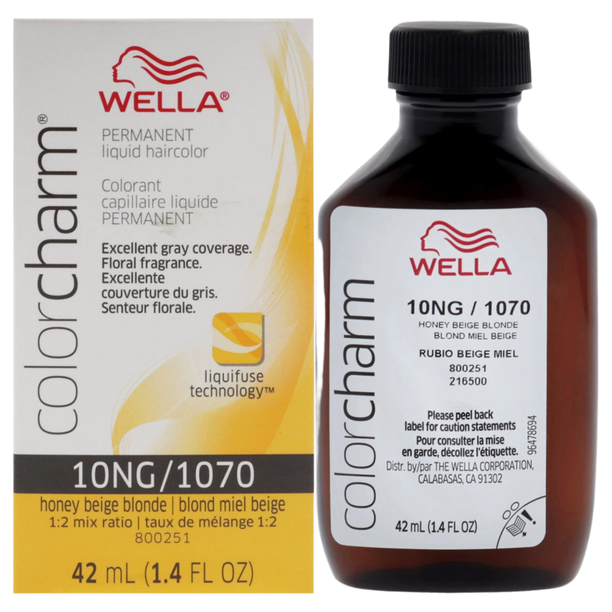 Color Charm Permanent Liquid Haircolor