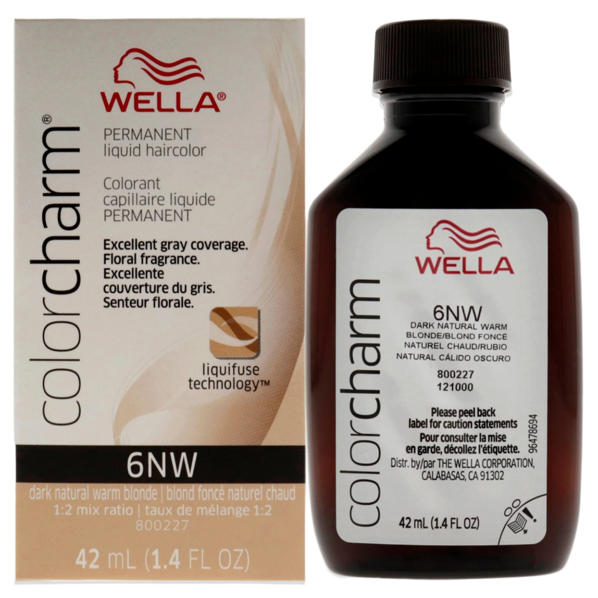 Color Charm Permanent Liquid Haircolor