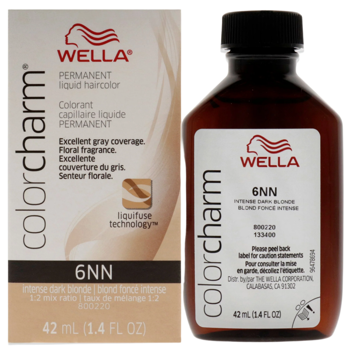 Color Charm Permanent Liquid Haircolor