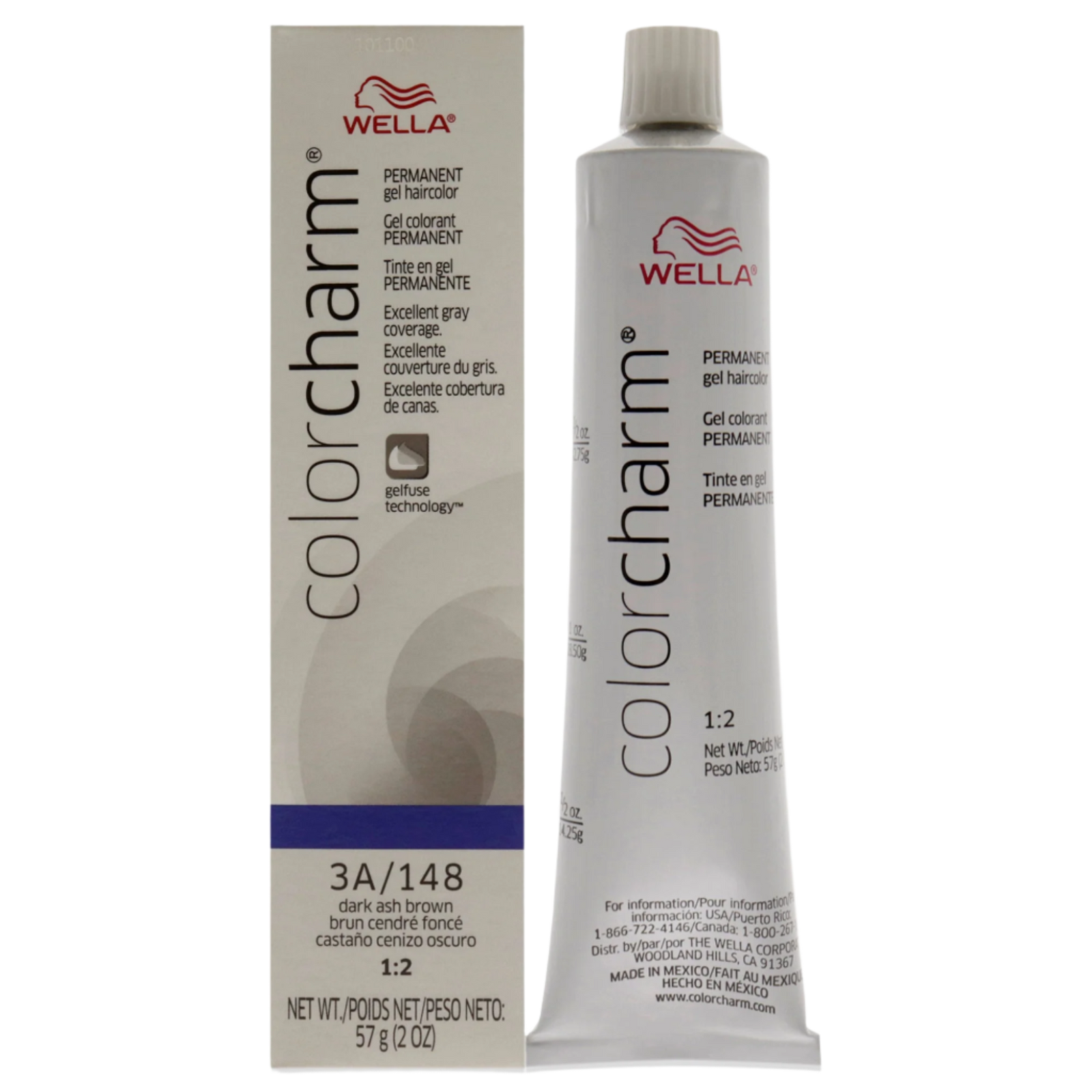 Color Charm Permanent Hair Color Gel