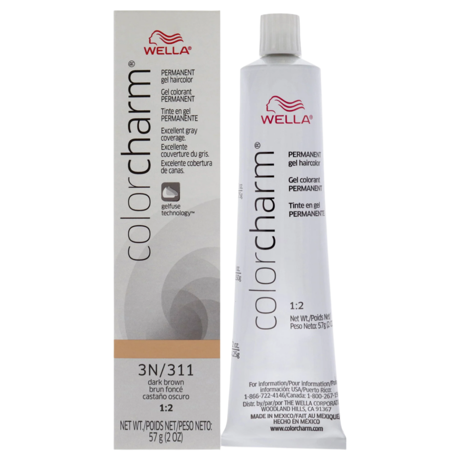Color Charm Permanent Hair Color Gel