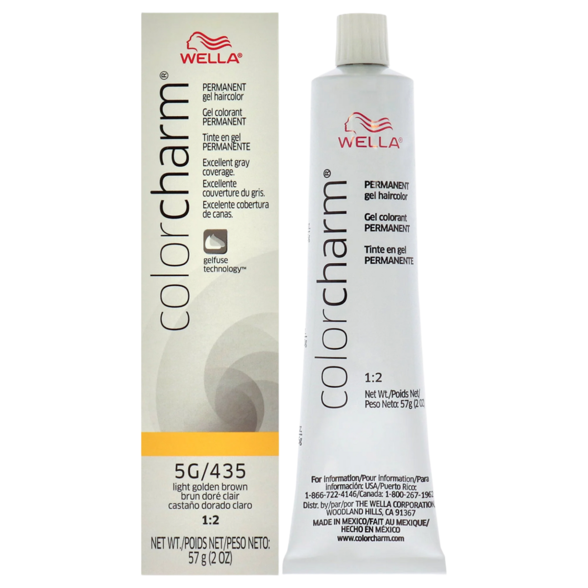 Color Charm Permanent Hair Color Gel