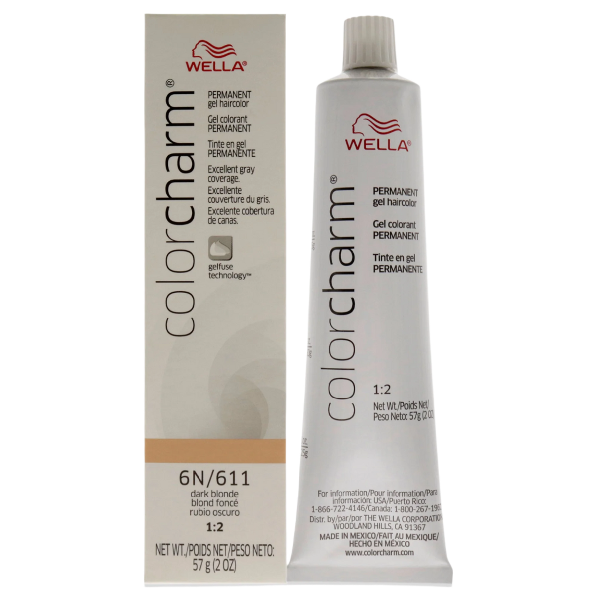 Color Charm Permanent Hair Color Gel