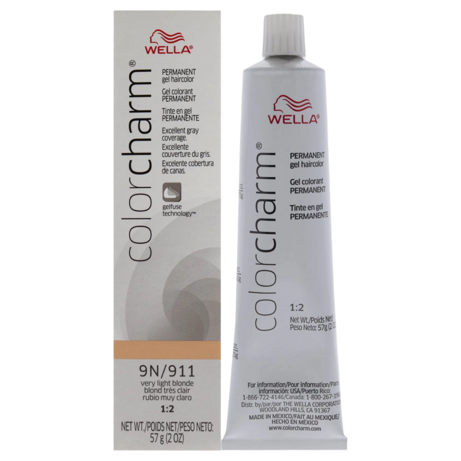 Color Charm Permanent Hair Color Gel