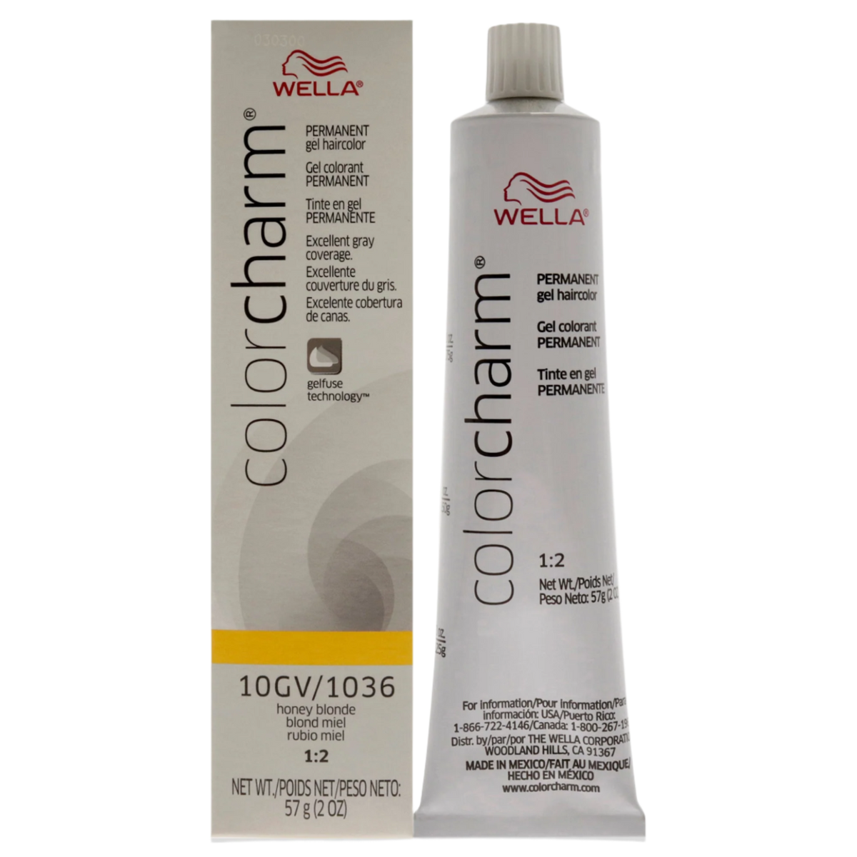 Color Charm Permanent Hair Color Gel