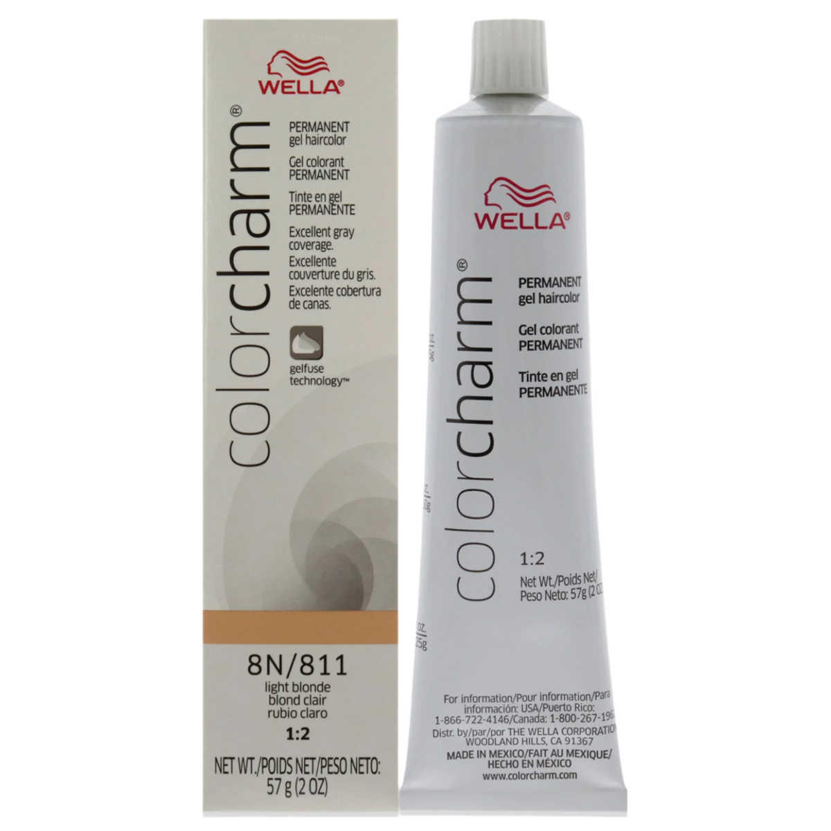Color Charm Permanent Hair Color Gel