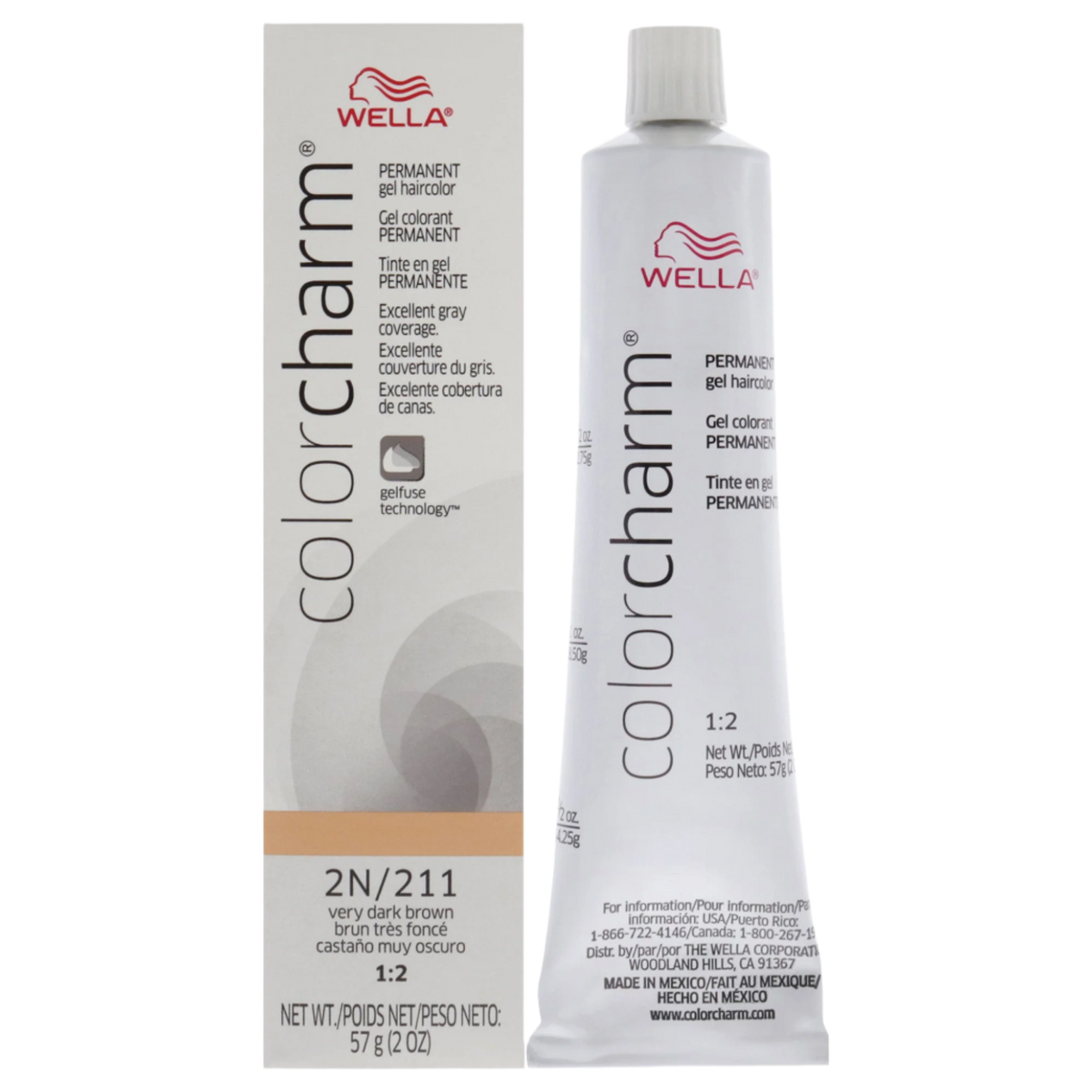 Color Charm Permanent Hair Color Gel