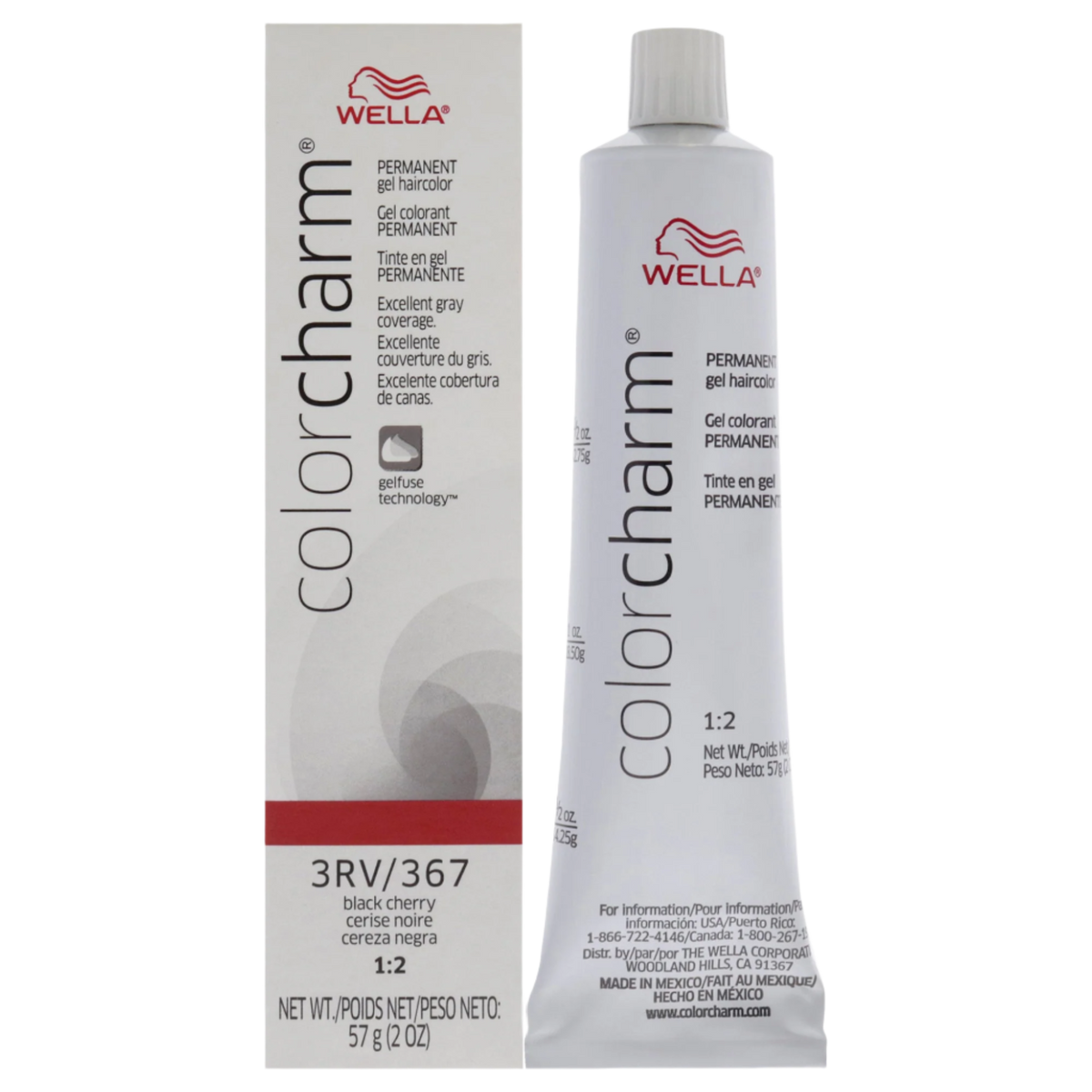 Color Charm Permanent Hair Color Gel