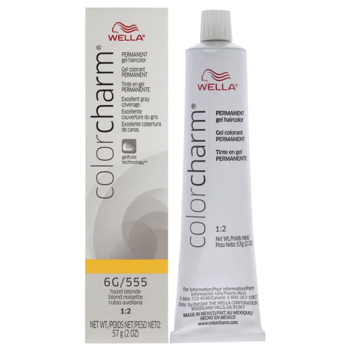 Color Charm Permanent Hair Color Gel