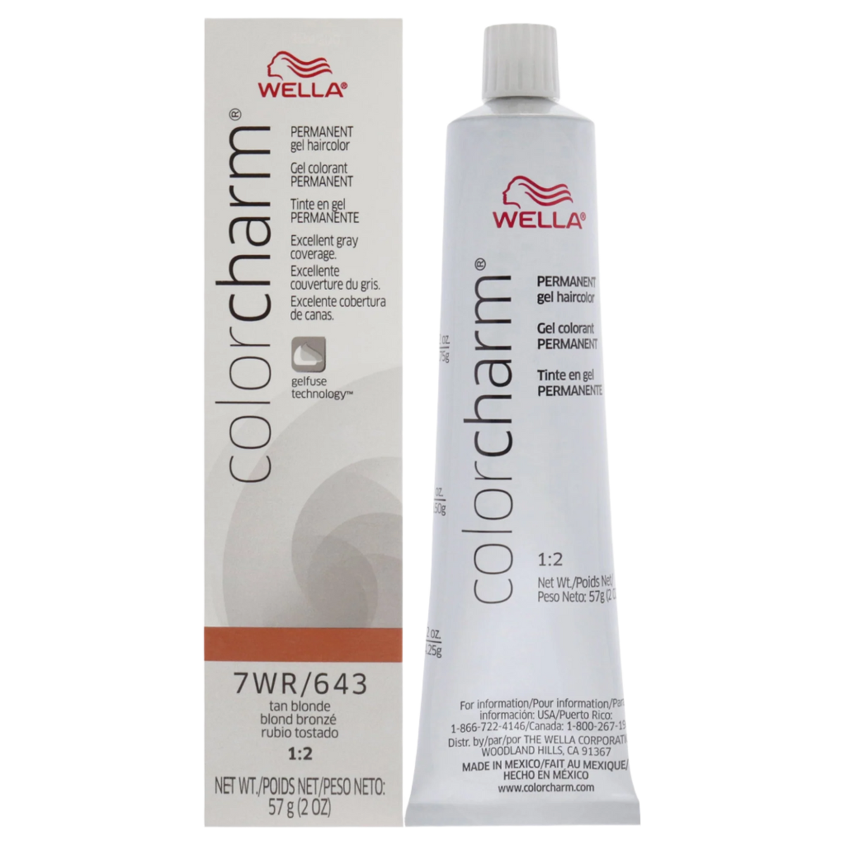 Color Charm Permanent Hair Color Gel