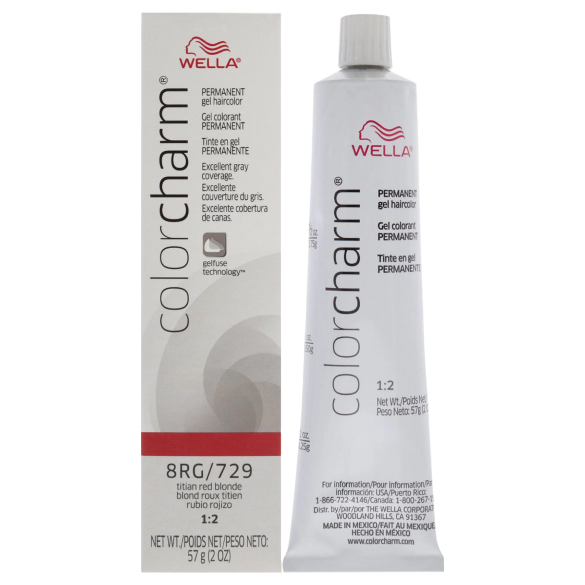 Color Charm Permanent Hair Color Gel