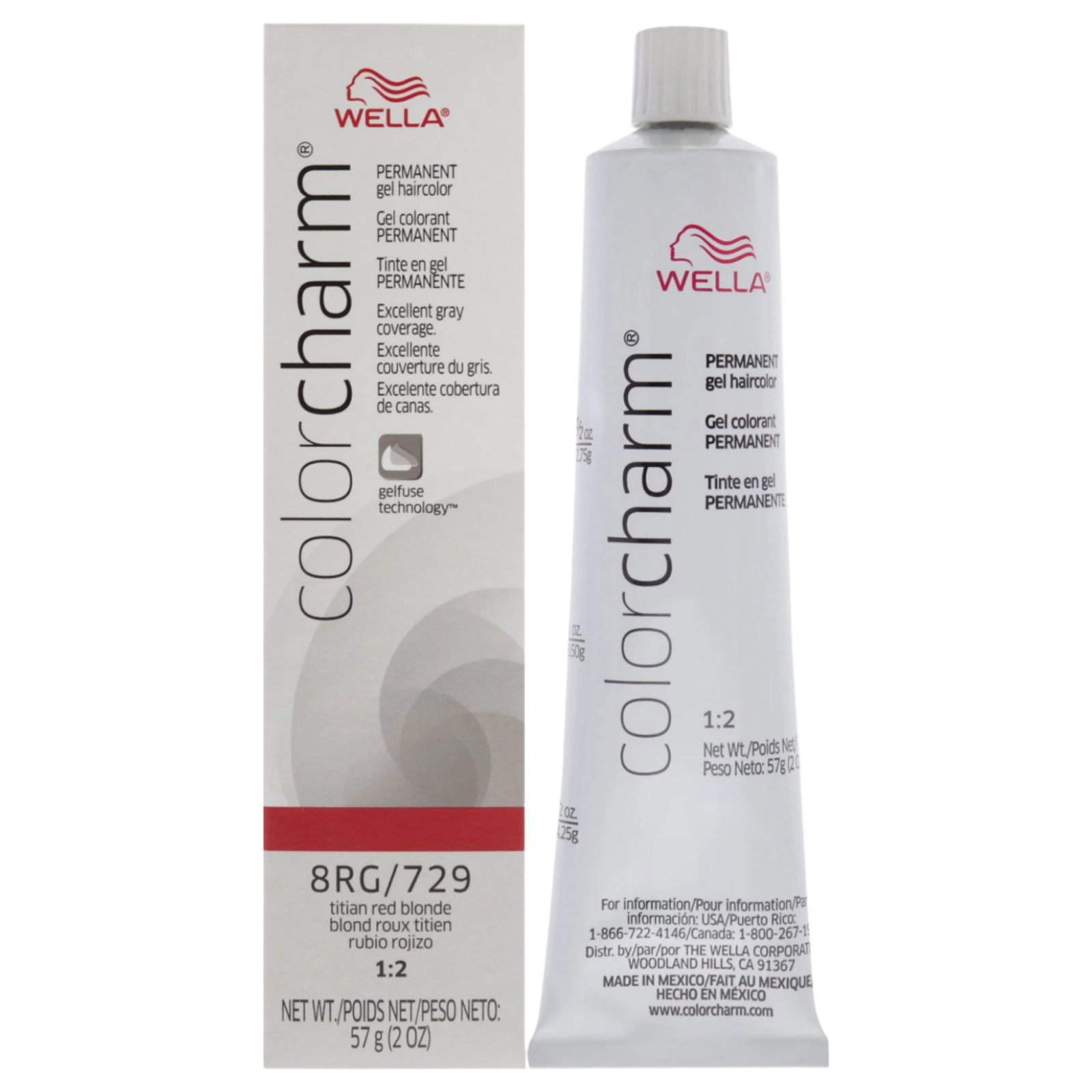 Color Charm Permanent Hair Color Gel