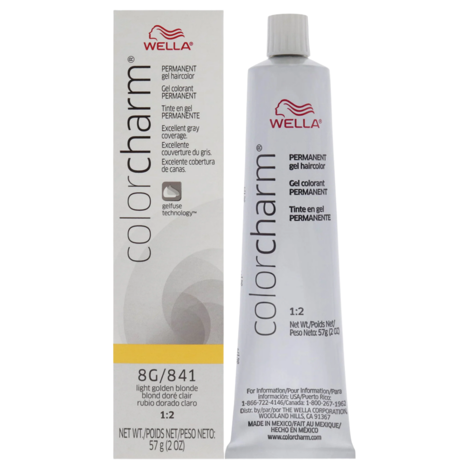 Color Charm Permanent Hair Color Gel