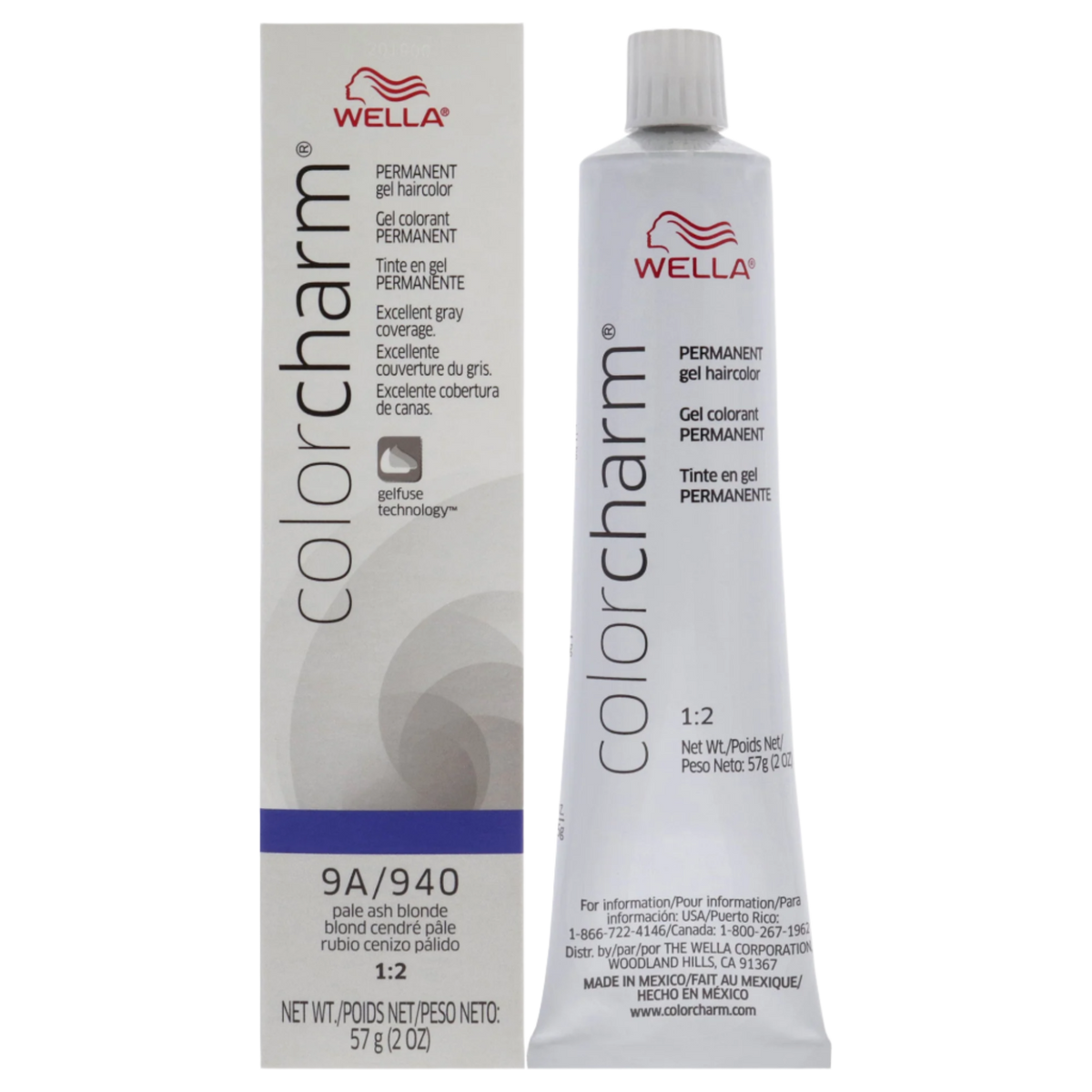 Color Charm Permanent Hair Color Gel