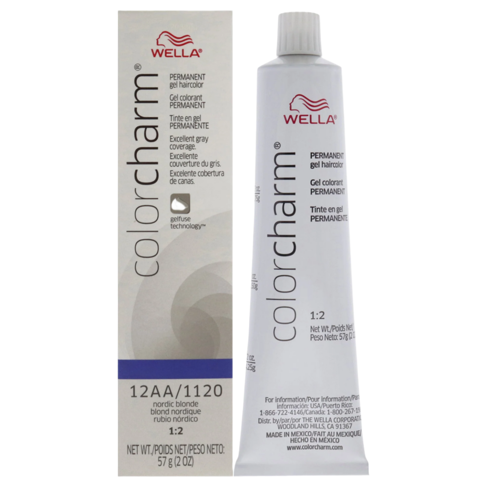 Color Charm Permanent Hair Color Gel