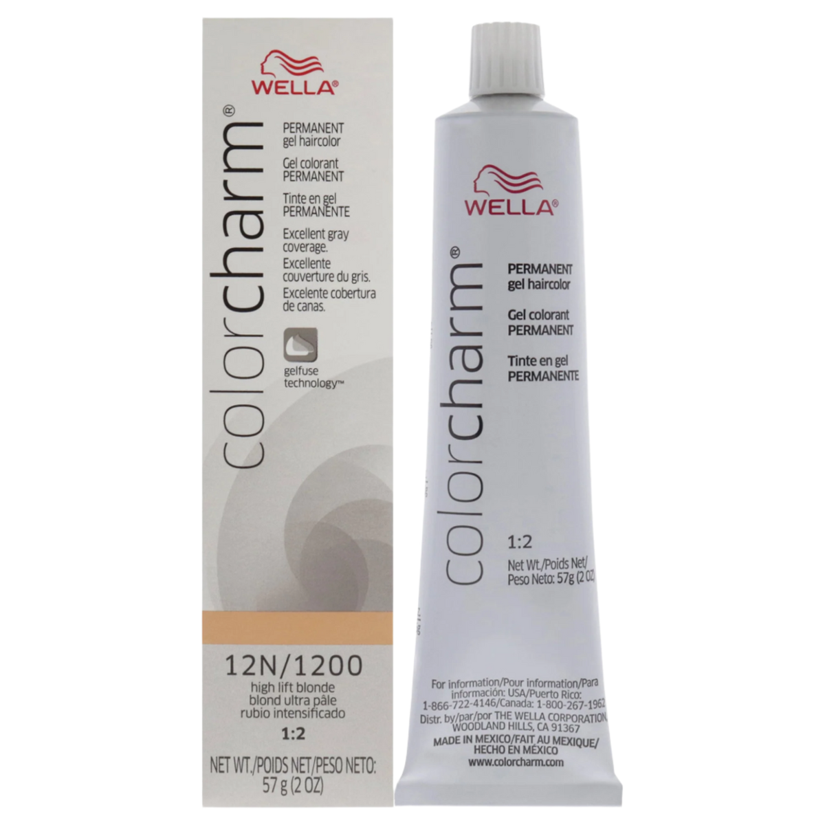 Color Charm Permanent Hair Color Gel
