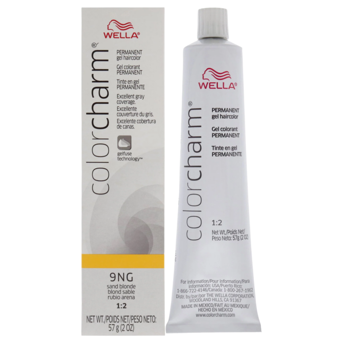 Color Charm Permanent Hair Color Gel