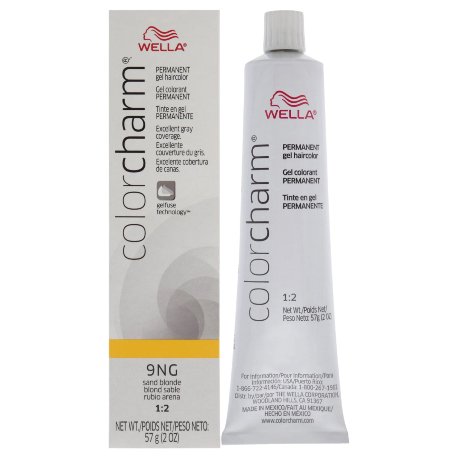 Color Charm Permanent Hair Color Gel