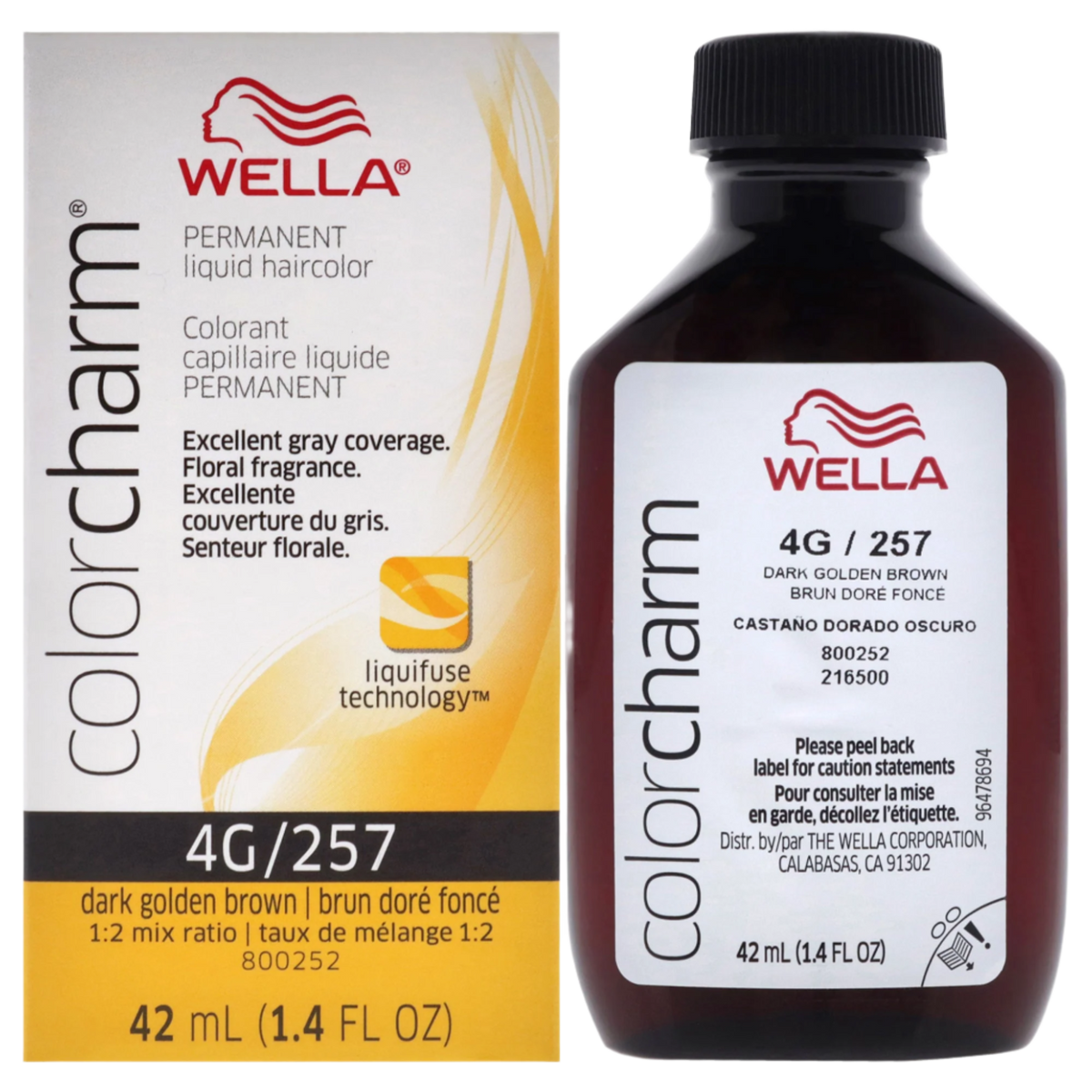 Color Charm Permanent Liquid Haircolor