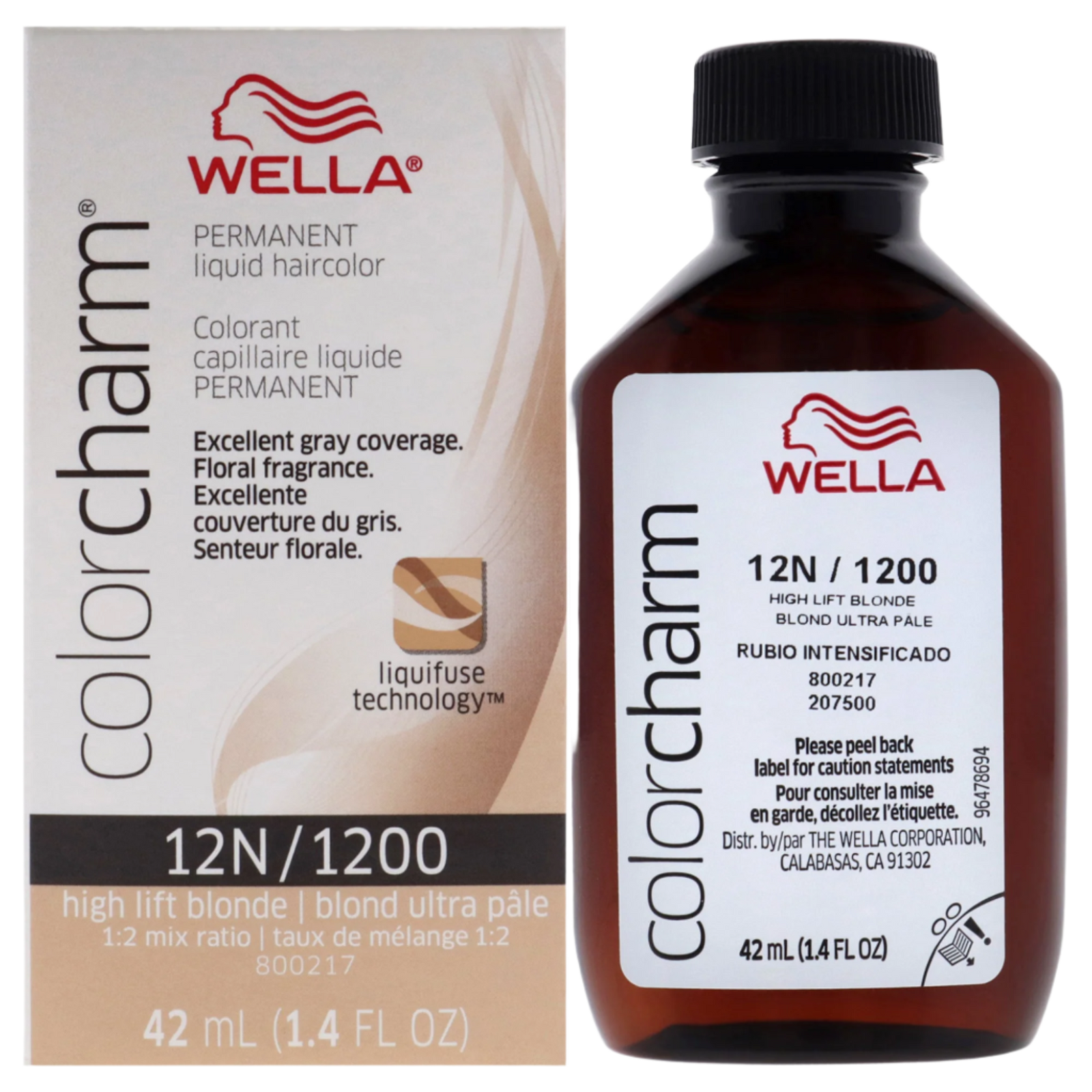 Color Charm Permanent Liquid Haircolor