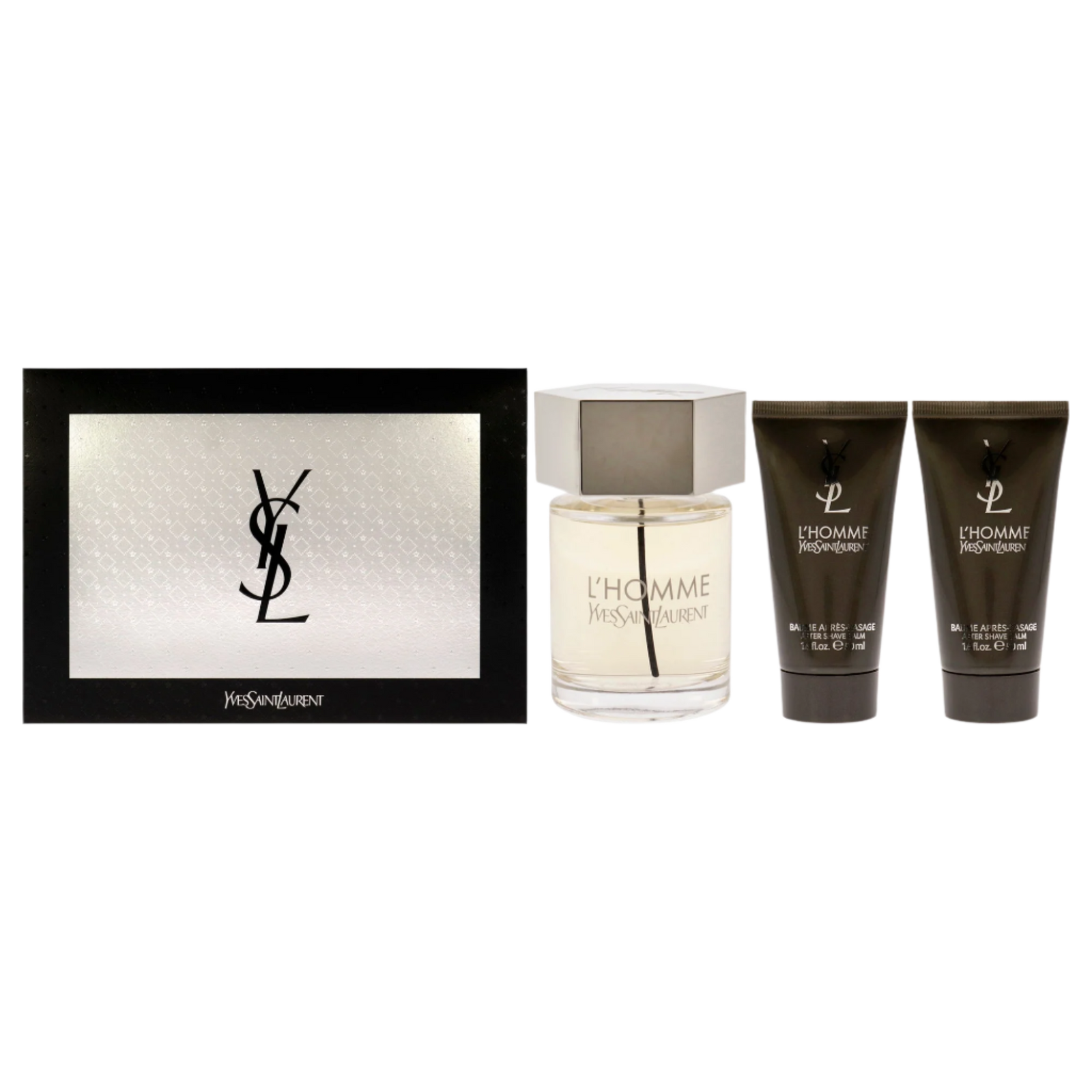 LHomme -3 Pc Gift Set EDT Spray, Balm